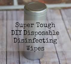 germ killing diy wipes