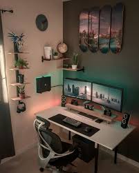clean and minimal desk setups to take