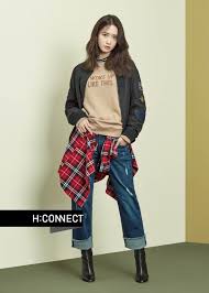 yoona models for h connect s 2016 f w