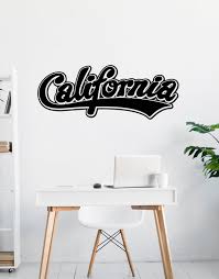 California Name Tag Text Wording Vinyl