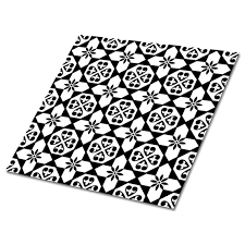 Spanish Pattern Vinyl Tiles Flooring