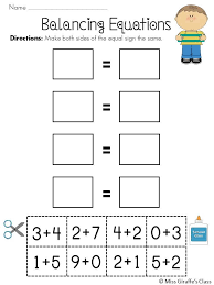 Balancing Equations Worksheets For Fun