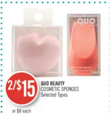quo beauty cosmetic sponges offer at