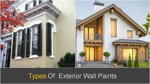 Types Of Exterior Wall Paints