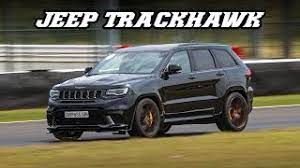 jeep trackhawk on the track