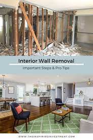 Remove An Interior Wall