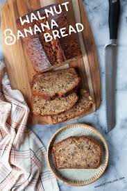 walnut banana bread easy walnut