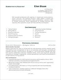 Resume Template For Office Assistant Joefitnessstore Com