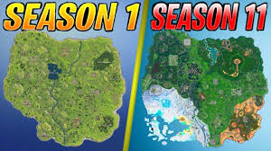 It was also the shortest season, lasting only 50 days, compared to the average 74 days. Evolution Of The Fortnite Map Season 1 Season 11 Youtube