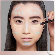 new 6 color cosmetics cream contour and
