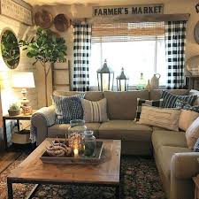 Inviting Farmhouse Living Room With