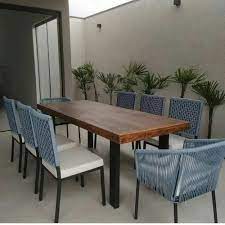 rattan outdoor furniture dining set