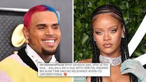 Singer chris brown is being investigated by police after a woman claimed he punched her in the eye at the palms casino resort here. Chris Brown Sparks Rihanna Romance Rumours After Claiming He S Still In Love Capital Xtra