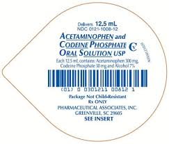 acetaminophen and codeine solution