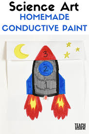 Science Art Conductive Paint Circuits