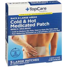 People with nerve pain may experience a burning or stabbing sensation that travels to other areas of the body. Topcare Back Large Areas Cold Hot Medicated Patches Menthol 5 Hy Vee Aisles Online Grocery Shopping