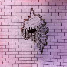 brick wall drawing