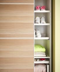 It has colourful hooks and is at a comfortable height so that children can access it too. Komplement White Shoe Shelf 50x35 Cm Ikea