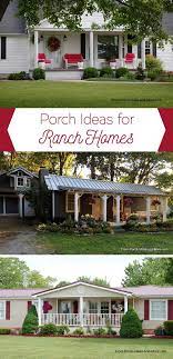 ranch home porches add appeal and comfort