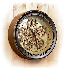 Geared Wall Clock Replica Rus S