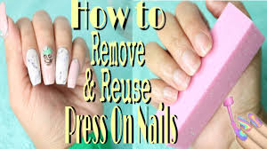 remove glue on nails