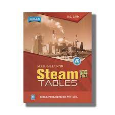 steam tables book paperback birlas