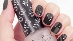 This cnd top coat will give you the perfect matte finish without sacrificing your favorite gels. Opi Matte Top Coat Matte French Mani Tutorial Youtube