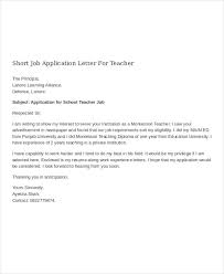 Ideas of Sample Application Letter For Teaching Position In High     LiveCareer