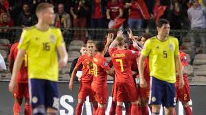 Resultado de imagen para belgica 3 escocia 0