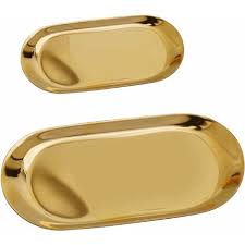 stol gold storage tray stainless steel