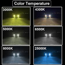 5000k has been the viewing standard for graphics arts for at least 30 years. Carctr Car Headlight H4 Led Lamp H7 Bulbs H11 H8 H9 3000k 4300k 6500k 8000k 25000k 9005 9006 30w Led Bulb Auto Fog Light 2pcs Car Headlight Bulbs Led Aliexpress
