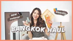 bangkok haul new makeup hair