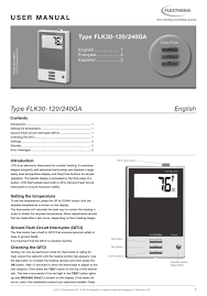 flextherm flk30 120ga user manual pdf