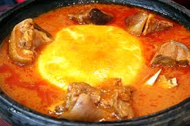 sunday is for fufu and goat light soup