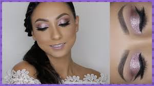 glitter makeup tutorial