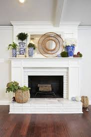White Brick Fireplace Ideas You Can Diy