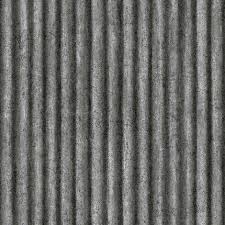 Grey Corrugated Wood Effect Wallpaper