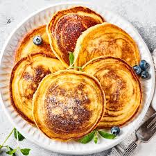 eggless pancakes thick and fluffy