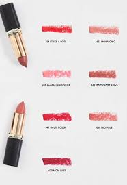 loreal color riche matte lipstick