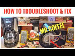 fix mr coffee 12 cup coffee maker