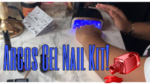 testing argos gel nail kit is it