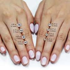 Diamond Wish 14k Gold Round Solitaire Diamond Engagement Ring 1 3cttw Hi I1 I2 4 Prong Set Size 4 9