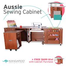 kangaroo aussie sewing cabinet options