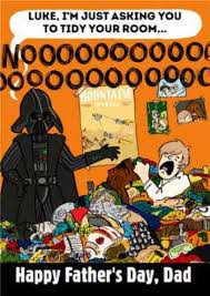 Free shipping on orders over $25.00. Star Wars Darth Vader Luke Tidy Your Room Funny Father S Day Card Moonpig