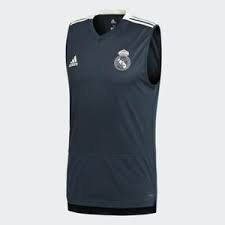 Free delivery for creators club members. Adidas Cw8650 Real Madrid Training Jersey 2018 19 Black Sleveless Blue Limited Ebay