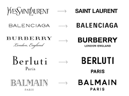 why every luxury brand s logo looks the