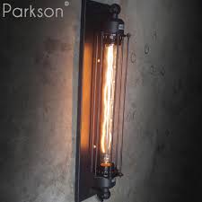 Us 27 42 36 Off Lamparas De Pared Vintage Wall Lamp Industrial Decor Bathroom Light Edison Bulb E27 85 265v Led Wall Light For Home Wandlamp In Wall