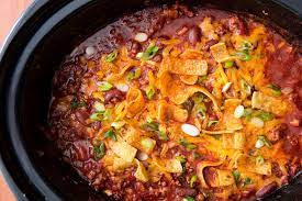 Slow Cooker Chili Ground Beef gambar png