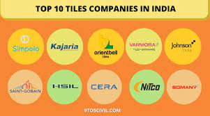top 10 tiles companies in india