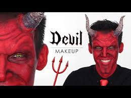 devil makeup tutorial for halloween